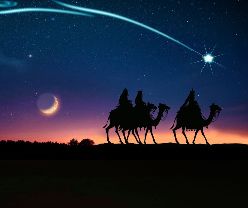 Three Kings as part of European Christmas traditions. 